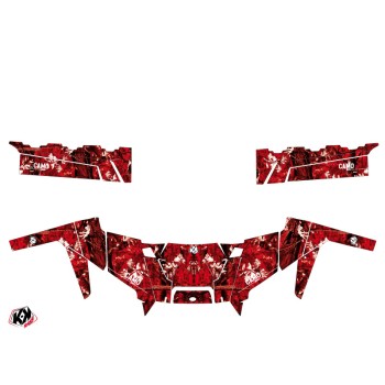 Kit Déco SSV Camo Polaris Ranger 900 XP Rouge (2012-2015)