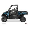 Kit Déco SSV Evil Polaris Ranger 900 XP Gris Bleu (2016)