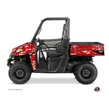 Kit Déco SSV Predator Polaris Ranger 900 XP Rouge (2016)