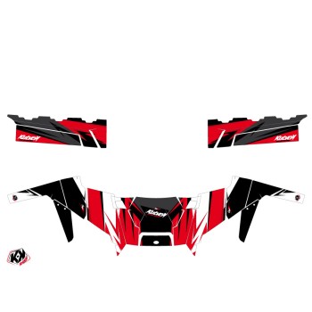 Kit Déco SSV Stage Polaris Ranger 900 XP Noir Rouge (2016)