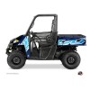 Kit Déco SSV Eraser Polaris Ranger 900 XP Bleu (2017-2019)
