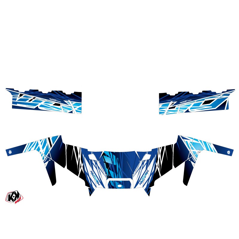 Kit Déco SSV Eraser Polaris Ranger 900 XP Bleu (2017-2019)