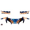 Kit Déco SSV Eraser Polaris Ranger 900 XP Bleu Orange (2017-2019)