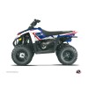 Kit Déco Quad Vintage Polaris Scrambler 500 Bleu (1997-2009)