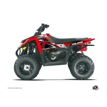Kit Déco Quad Gamme X Polaris Scrambler 500 Rouge (1997-2009)