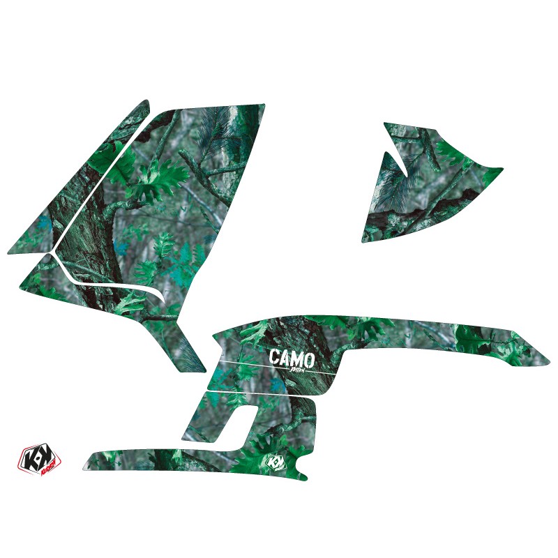 Kit Déco Quad Camo Polaris Scrambler 500 Vert (1997-2009)