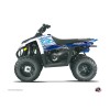 Kit Déco Quad Eraser Polaris Scrambler 500 Bleu (1997-2009)