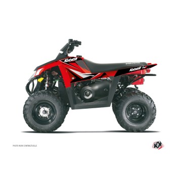 Kit Déco Quad Stage Polaris Scrambler 500 Rouge (1997-2009)