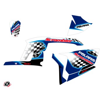 Kit Déco Quad Last Edition Polaris Scrambler 500 Bleu (2010-2013)