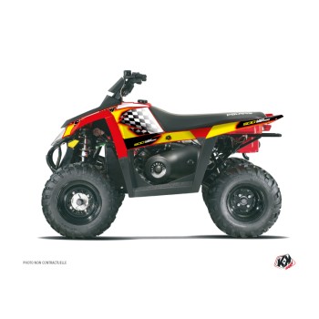 Kit Déco Quad Last Edition Polaris Scrambler 500 Jaune (2010-2013)