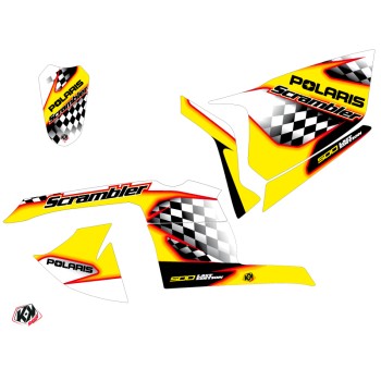 Kit Déco Quad Last Edition Polaris Scrambler 500 Jaune (2010-2013)