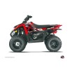 Kit Déco Quad Gamme X Polaris Scrambler 500 Rouge (2010-2013)