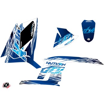 Kit Déco Quad Eraser Polaris Scrambler 500 Bleu (2010-2013)