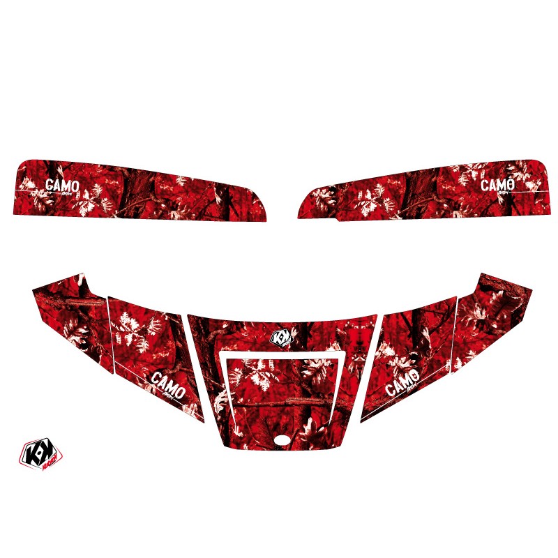 Kit Déco SSV Camo Polaris Ranger 570 Rouge (2022-2023)