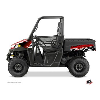 Kit Déco SSV Eraser Polaris Ranger 570 Rouge Blanc (2022-2023)