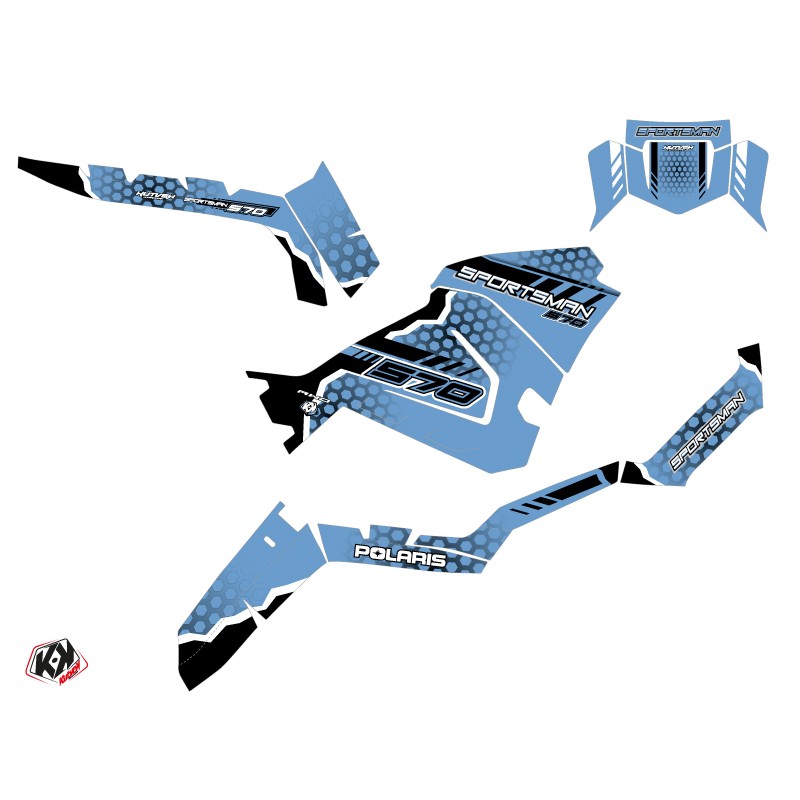 Kit Déco Quad Splinter Polaris 570 Sportsman Bleu (2014-2017)