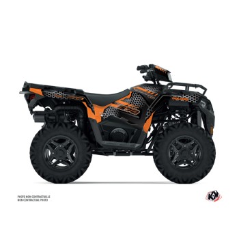 Kit Déco Quad Splinter Polaris 570 Sportsman Noir Orange (2014-2017)