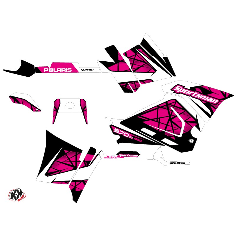 Kit Déco Quad Spin Polaris 570 Sportsman Forest Rose (2014-2017)
