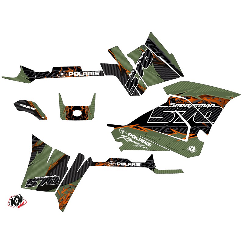 Kit Déco Quad Action Polaris 570 Sportsman Forest Vert (2014-2017)