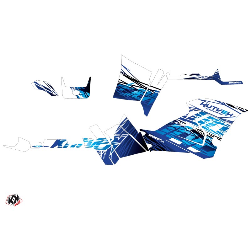 Kit Déco Quad Eraser Polaris 570 Sportsman Forest Bleu (2014-2017)