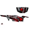 Kit Déco SSV Evil Polaris GENERAL 1000 4 portes Gris Rouge (2022-2023