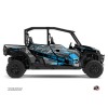 Kit Déco SSV Evil Polaris GENERAL 1000 4 portes Gris Bleu (2022-2023)