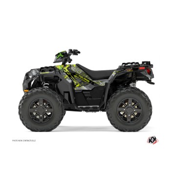 Kit Déco Quad Evil Polaris 1000 Sportsman XP Forest Gris Vert (2022-2