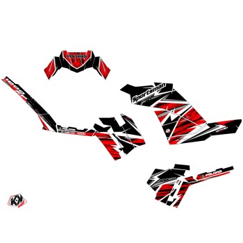 Kit Déco Quad Jungle Polaris 1000 Sportsman XP Forest Noir Rouge (202