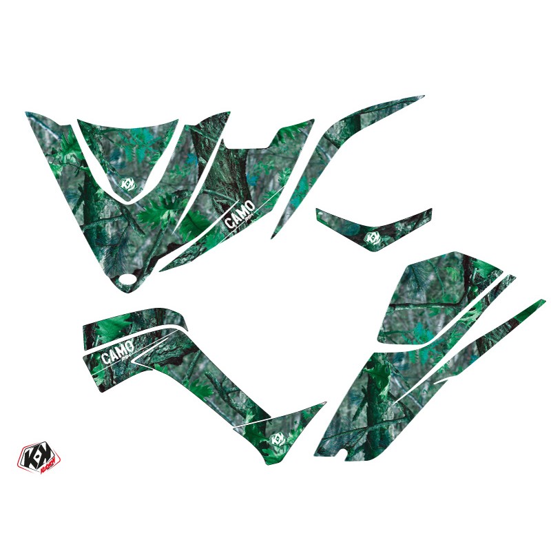 Kit Déco Quad Camo Kymco 450 MAXXER Vert (2010-2023)