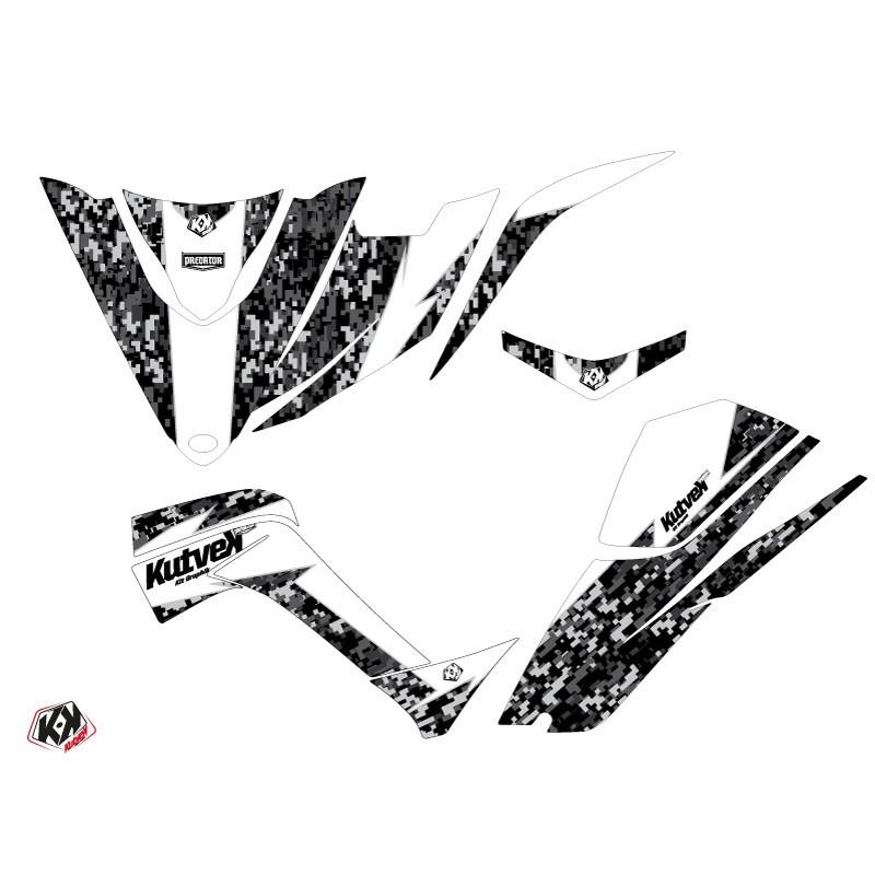 Kit Déco Quad Predator Kymco 450 MAXXER Blanc (2010-2023)