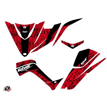Kit Déco Quad Predator Kymco 450 MAXXER Rouge Noir (2010-2023)