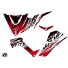 Kit Déco Quad Eraser Kymco 450 MAXXER Rouge Blanc (2010-2023)