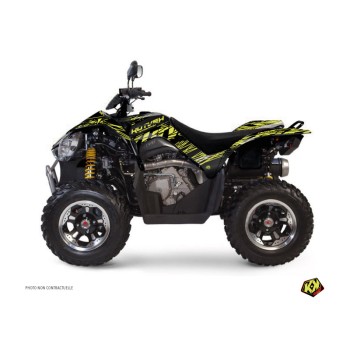 Kit Déco Quad Eraser Kymco 450 MAXXER Neon Gris (2010-2023)