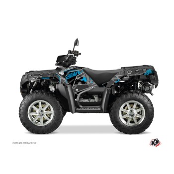 Kit Déco Quad Visor Polaris 850 Sportsman Forest Noir Bleu (2013-2016