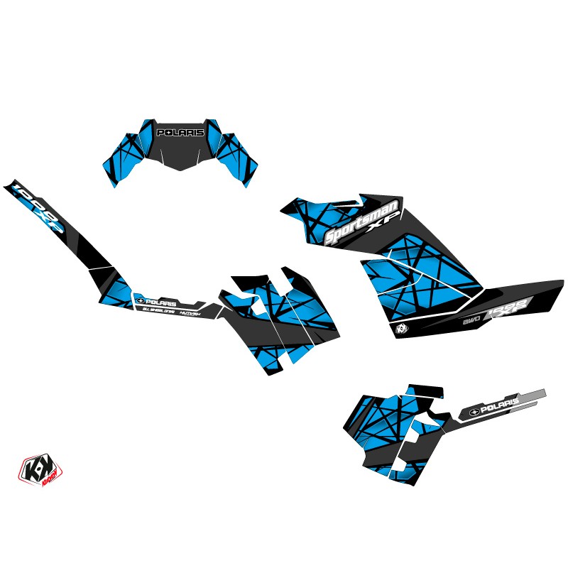 Kit Déco Quad Spin Polaris 850 Sportsman Forest Bleu (2013-2016)