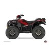 Kit Déco Quad Rock Polaris 850 Sportsman Forest Noir Rouge (2013-2016