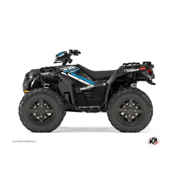 Kit Déco Quad Rock Polaris 850 Sportsman Forest Noir Bleu (2013-2016)