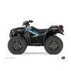 Kit Déco Quad Rock Polaris 850 Sportsman Forest Noir Bleu (2013-2016)