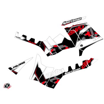 Kit Déco Quad Visor Polaris 850 Sportsman Forest Rouge (2017-2020)