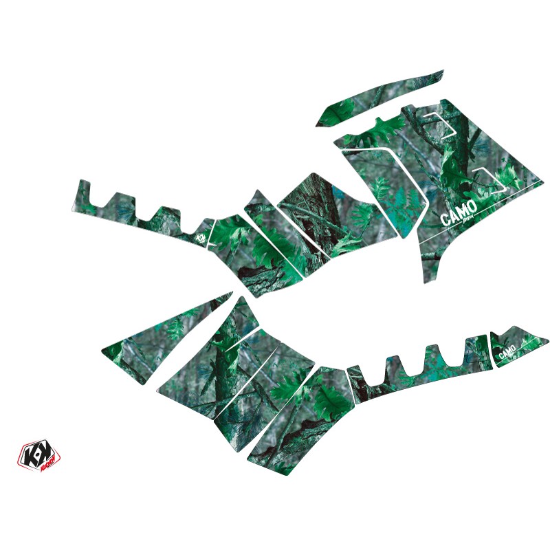 Kit Déco Quad Camo Polaris 850 Sportsman Forest Vert (2017-2020)