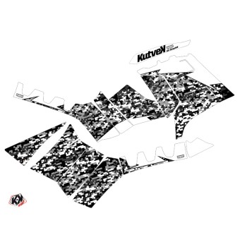 Kit Déco Quad Predator Polaris 850 Sportsman Forest Blanc (2017-2020)