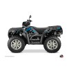 Kit Déco Quad Visor Polaris 850 Sportsman Forest Noir Bleu (2021-2023