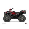 Kit Déco Quad Spin Polaris 850 Sportsman Forest Noir Rouge (2021-2023