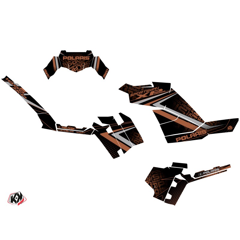 Kit Déco Quad Rock Polaris 850 Sportsman Forest Marron (2021-2023)