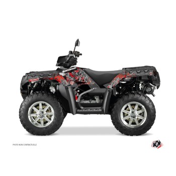 Kit Déco Quad 60th Anniversary V2 Polaris 850 Sportsman Forest Noir R