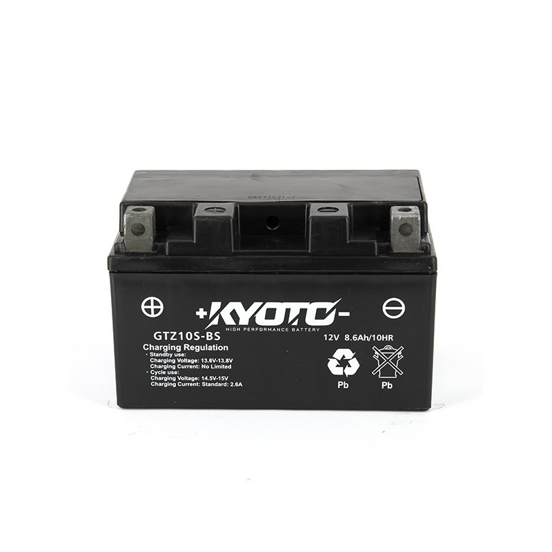 Batterie GTZ10S-BS SLA-AGM - Sans Entretien - Prête à l'Emploi - Equ