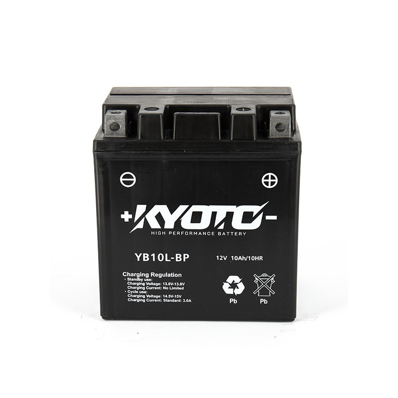 Batterie YB10L-BP SLA-AGM - Sans Entretien - Prête à l'Emploi