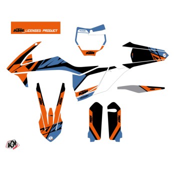 Kit Déco Moto Cross Skyline KTM 350 SXF Bleu