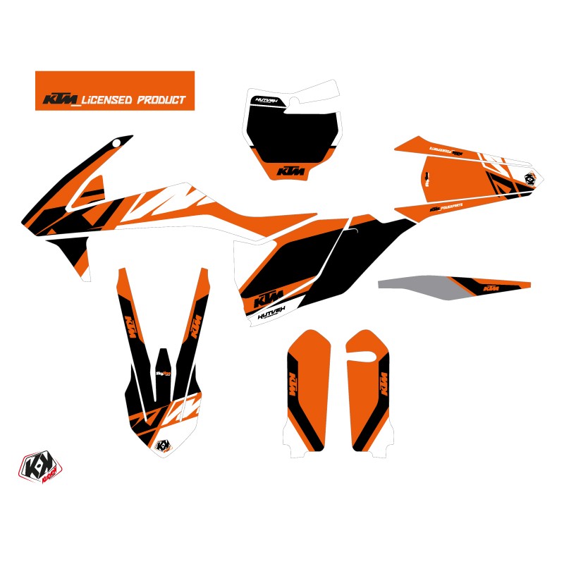 Kit Déco Moto Cross Skyline KTM 250 SXF Orange