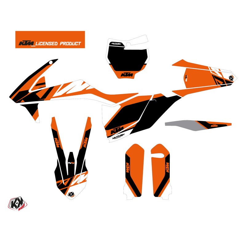 Kit Déco Moto Cross Skyline KTM 125 SX Orange